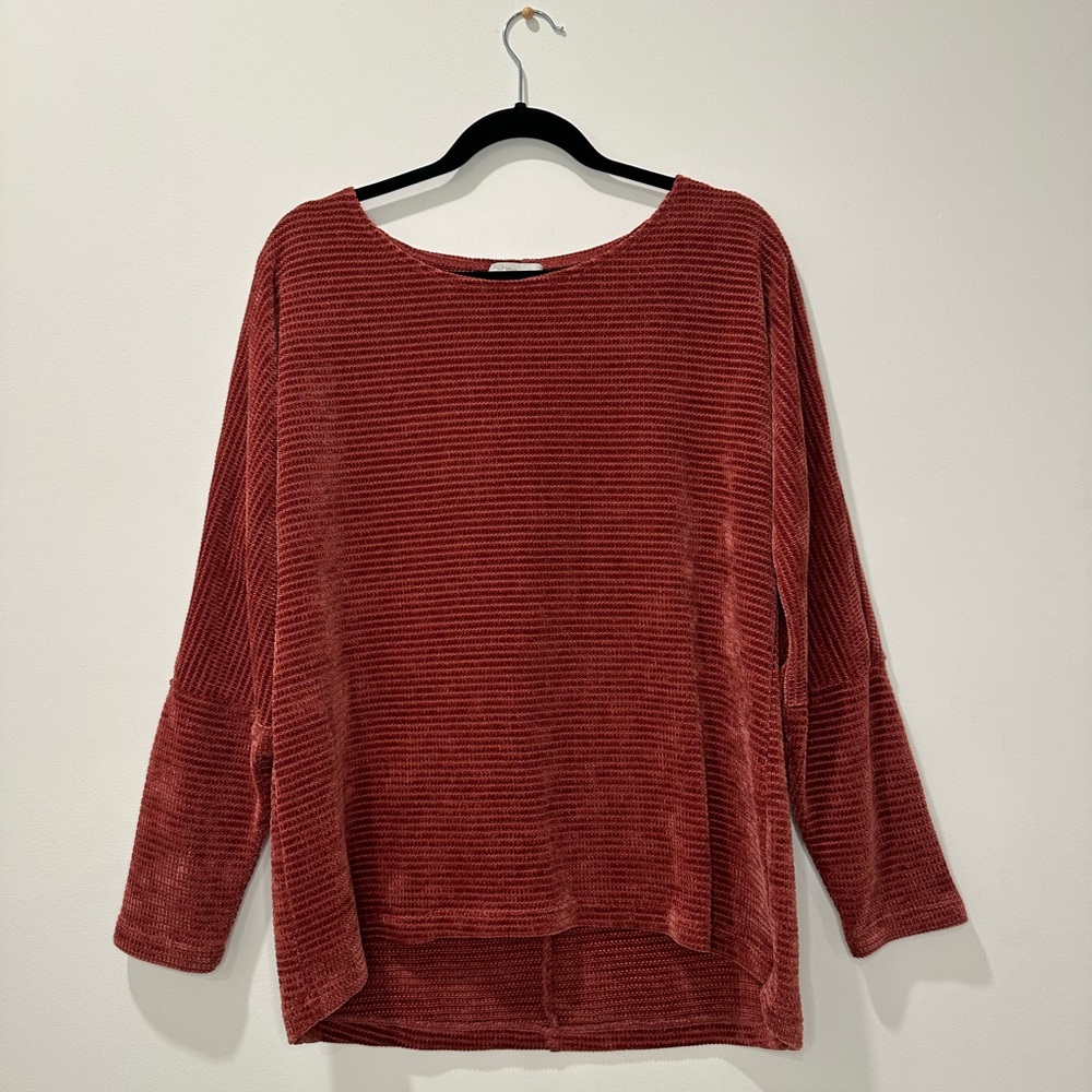 Saks Fifth Avenue Chenault Brand Chenille Sweater